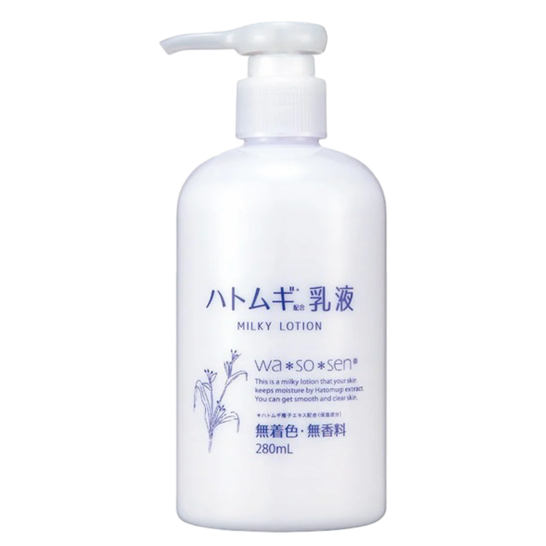 Wasosen Hatomugi Milky Lotion