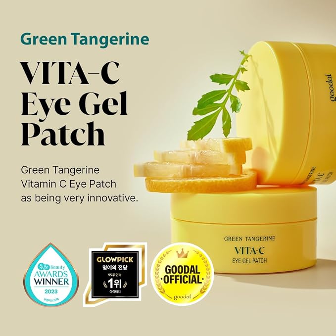 Goodal Green Tangerine Vita C Dark Spot Care Eye Patch Alpha (60pcs)