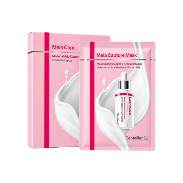 Centellian24 Madeca Mela Capture Toning Ampoule Mask (4 PCS)