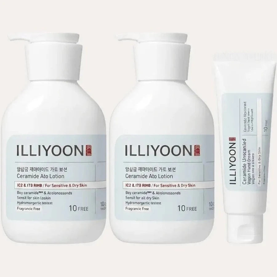 ILLIYOON Ceramide Ato Lotion Set