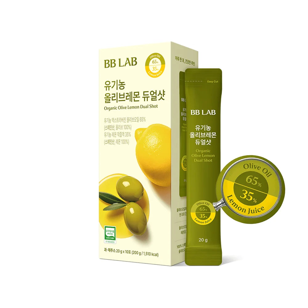 BBLAB Organic Olive & Lemon Dual Shot (10pcs)