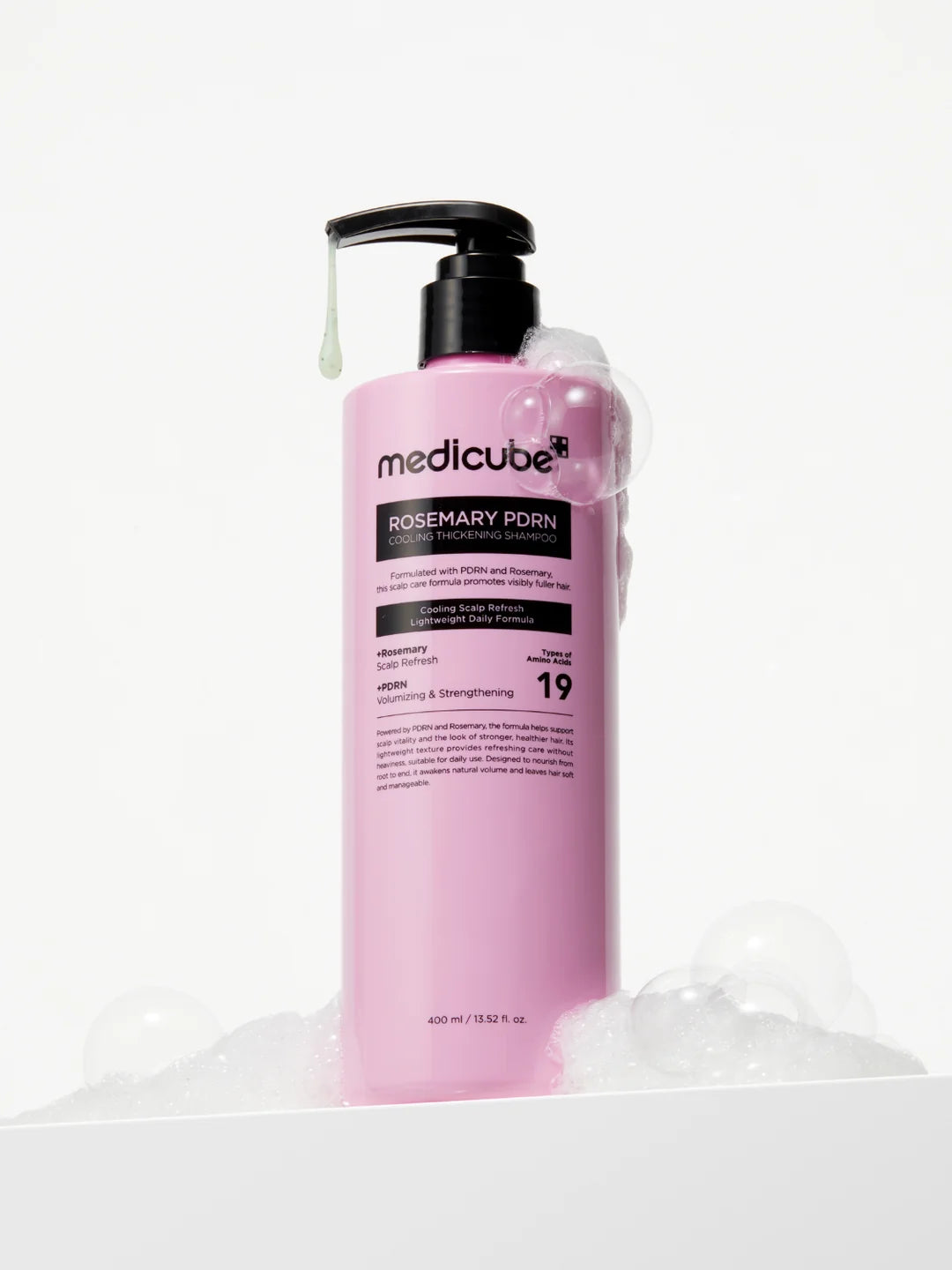 medicube Rosemary PDRN Cooling Thickening Shampoo (400ml)