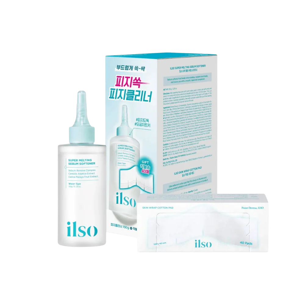 ILSO Super Melting Sebum Softener Special Set (150ml + 40 pcs)