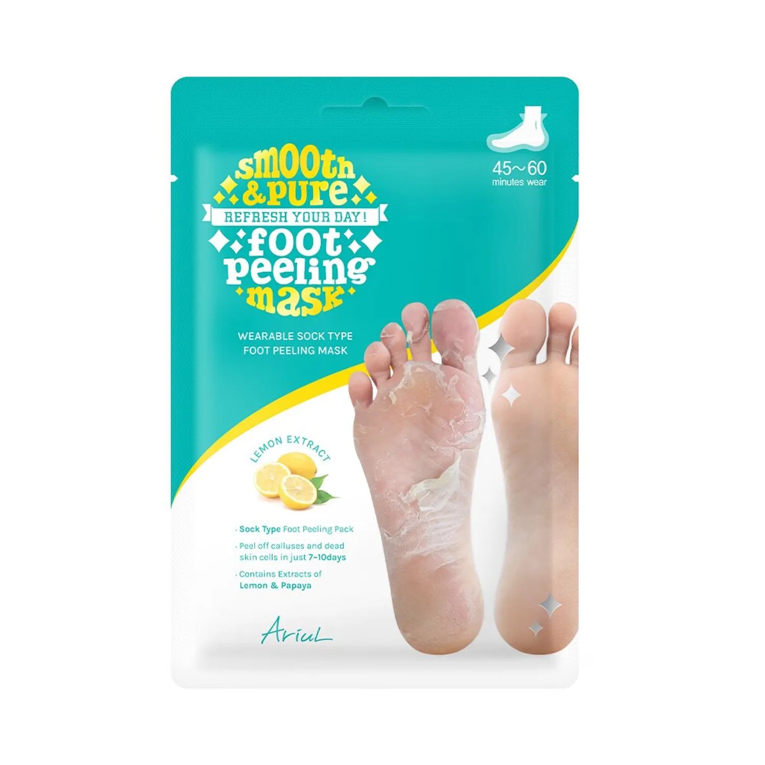 Ariul Smooth & Pure Foot Peeling Mask Sheet (2 Pairs)