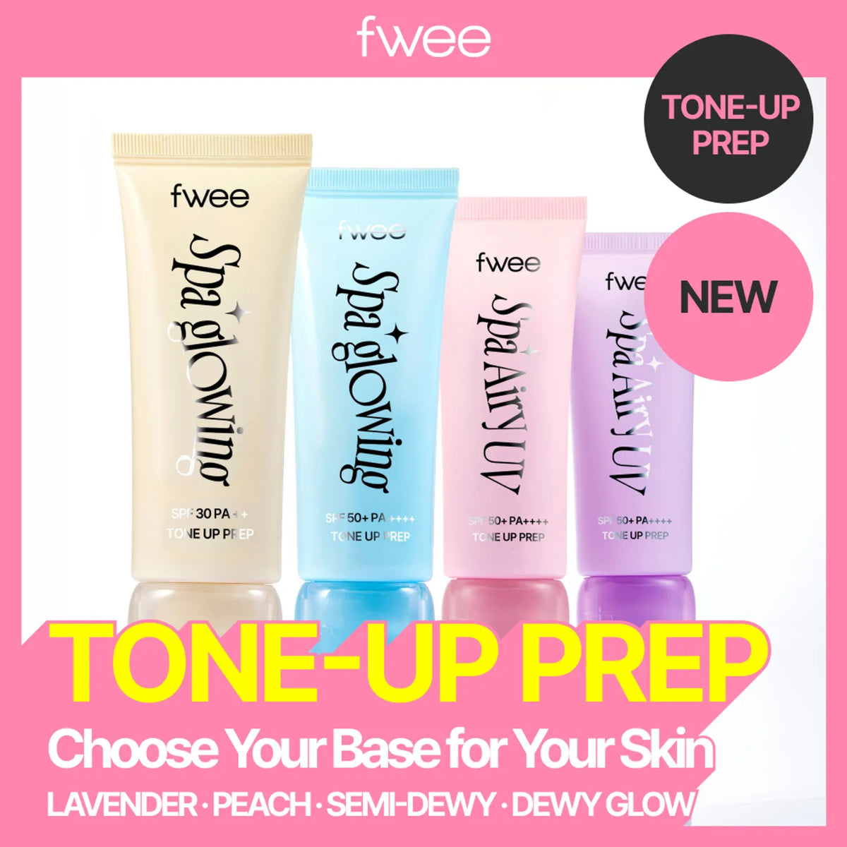 fwee Spa Glowing Tone-Up Prep (80g)