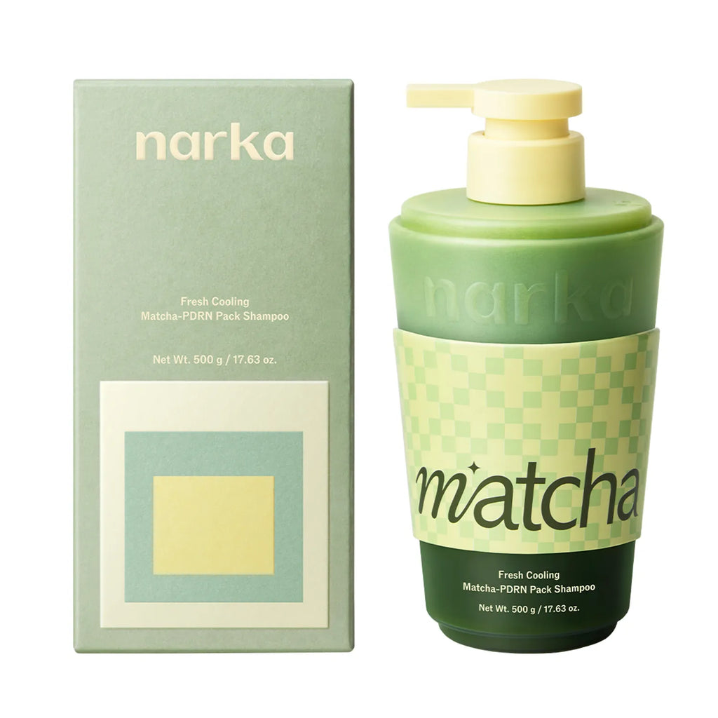 NARKA Fresh Cooling Matcha-PDRN Pack Shampoo (500ml)