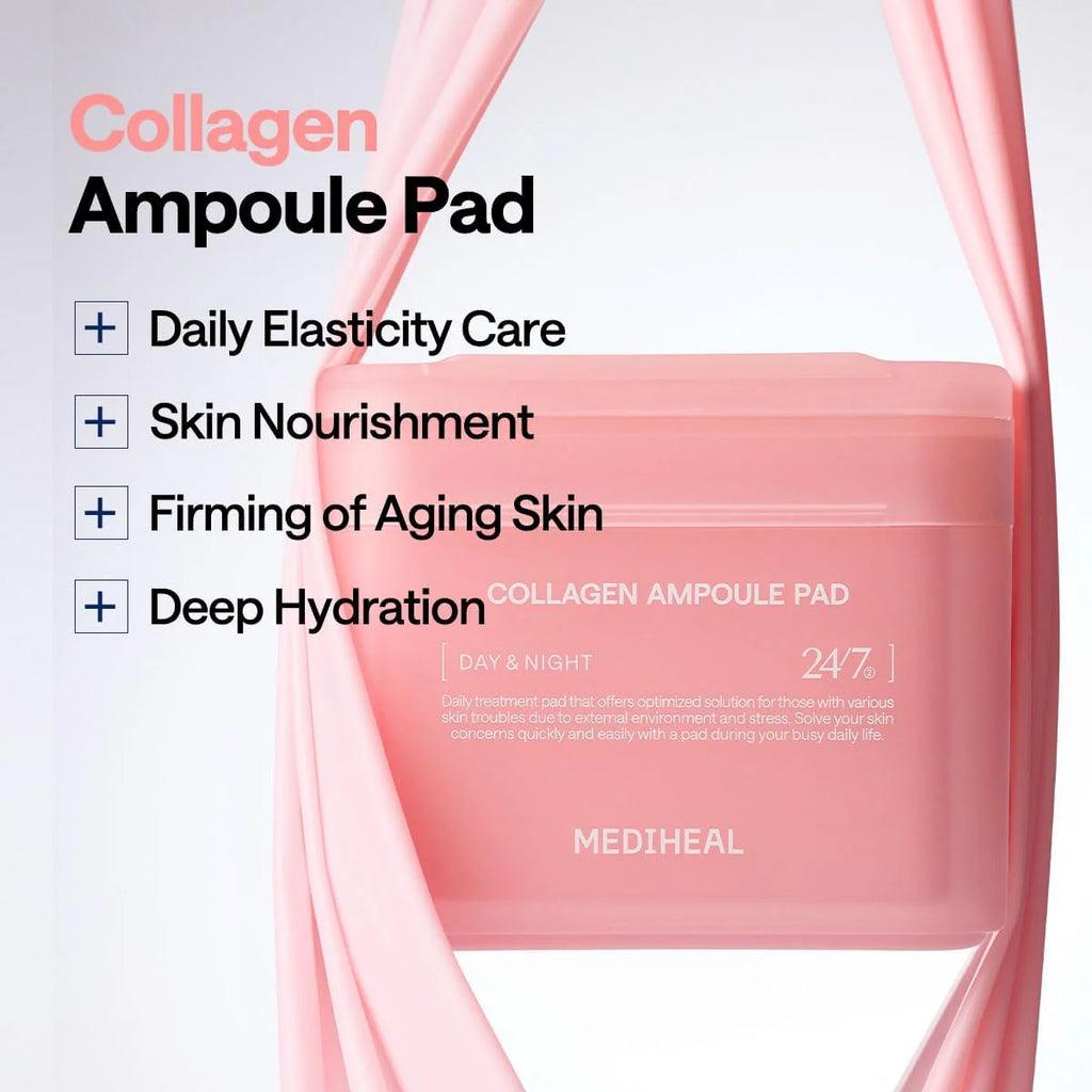 MEDIHEAL Collagen Ampoule Pad (100pcs)