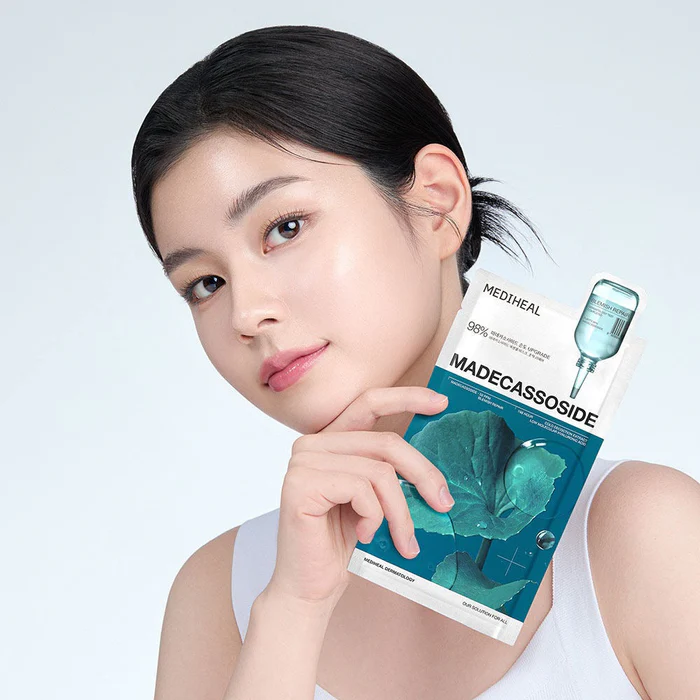 MEDIHEAL Madecassoside Essential Mask - Blemish Repair (10pcs)