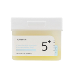 numbuzin No.5+ Vitamin Niacinamide Concentrated Pads (70pcs)