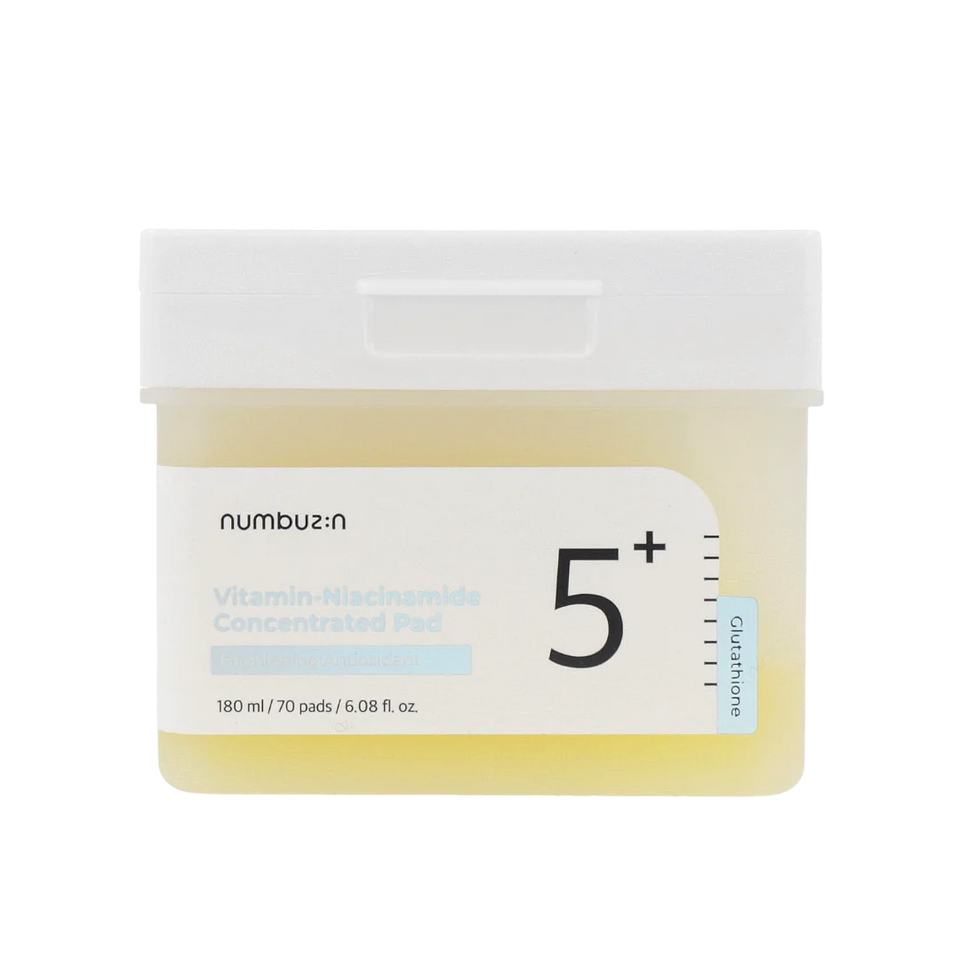 numbuzin No.5+ Vitamin Niacinamide Concentrated Pads (70pcs)