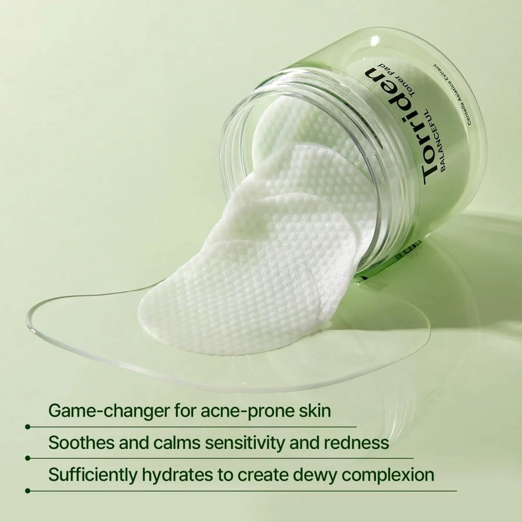 TORRIDEN Balanceful Cica Toner Pad (60ea)