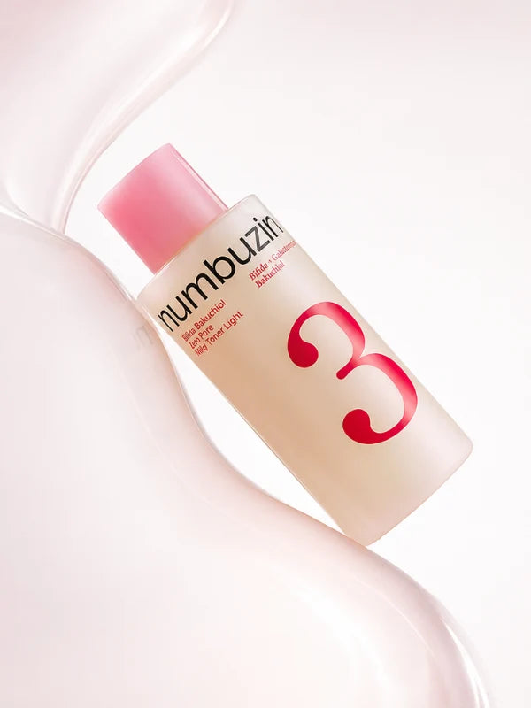 Numbuzin No.3 Bifida Bakuchiol Zero Pore Milky Toner Light (200ml)
