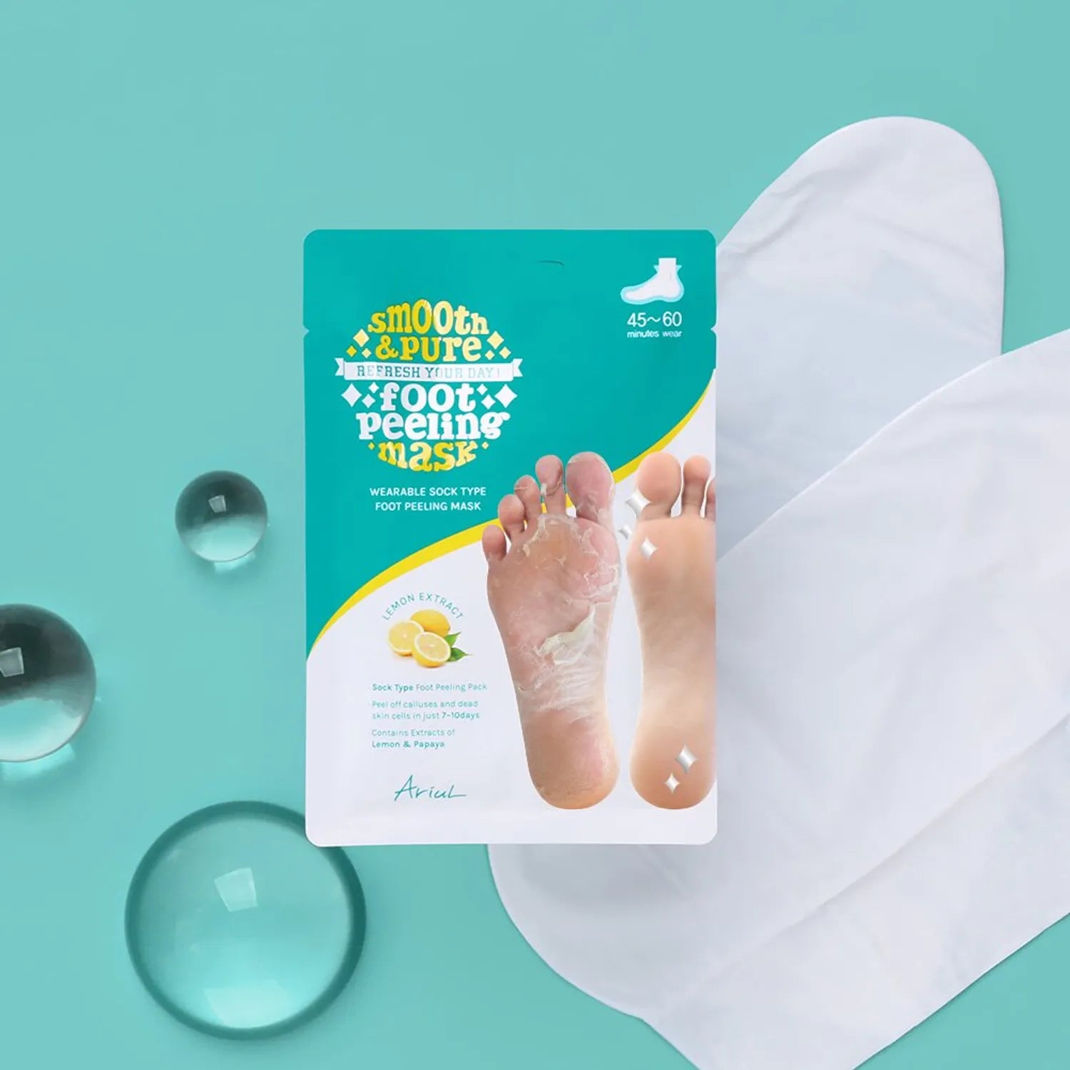 Ariul Smooth & Pure Foot Peeling Mask Sheet (2 Pairs)