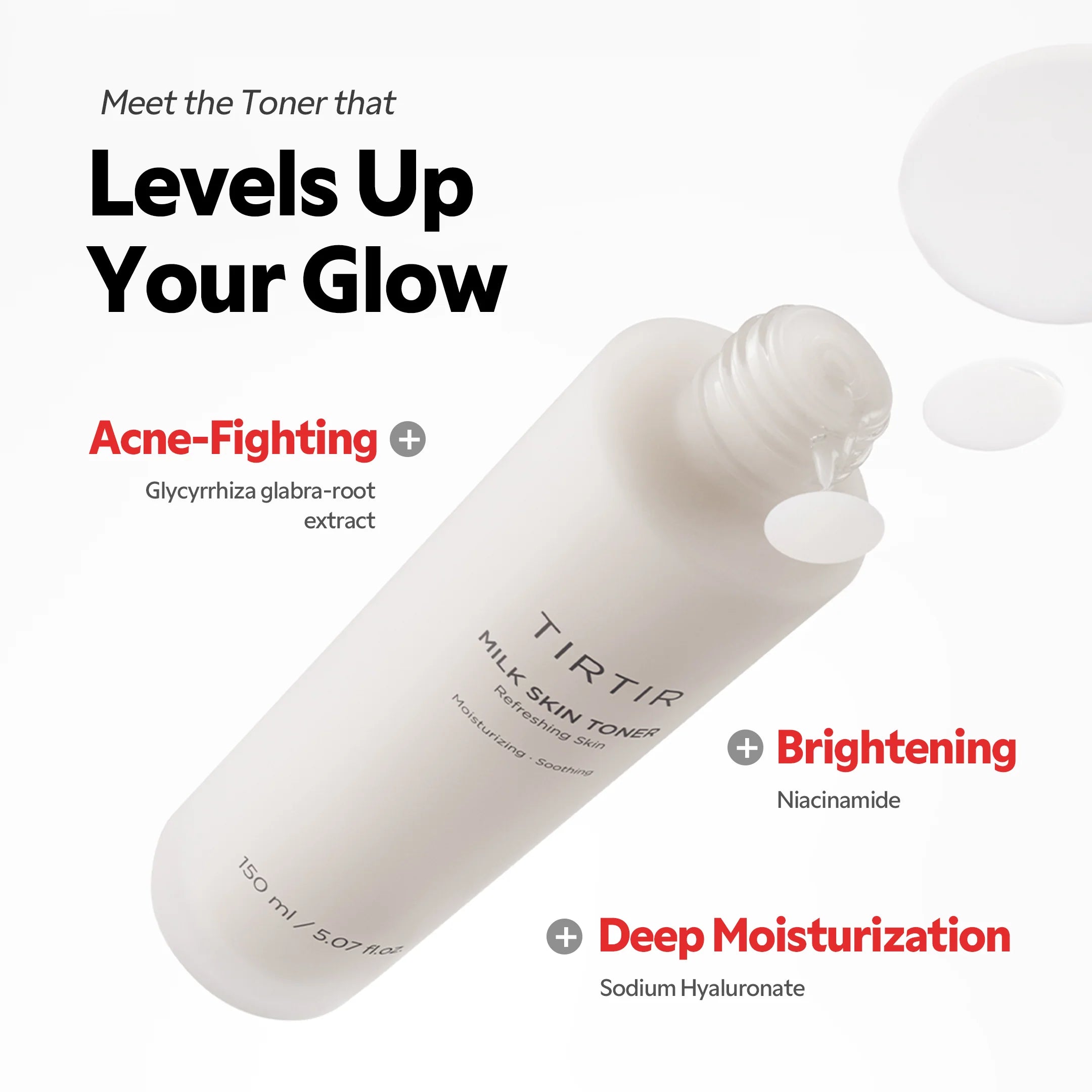 TIRTIR Milk Skin Toner (150ml)