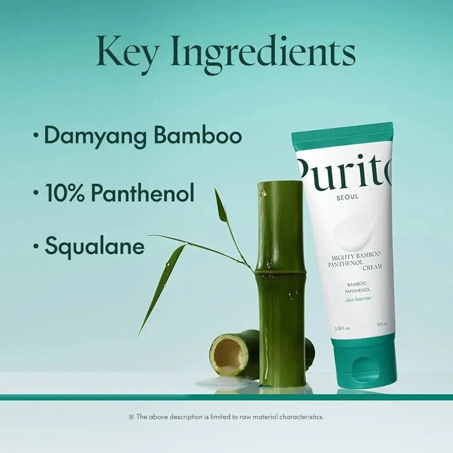 PURITO Mighty Bamboo Panthenol Cream (100ml)