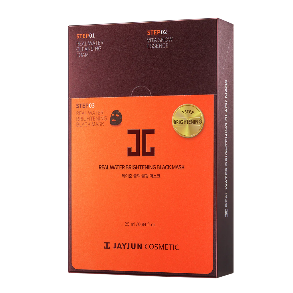 JAYJUN Real Water Brightening Black Mask (10PCs)