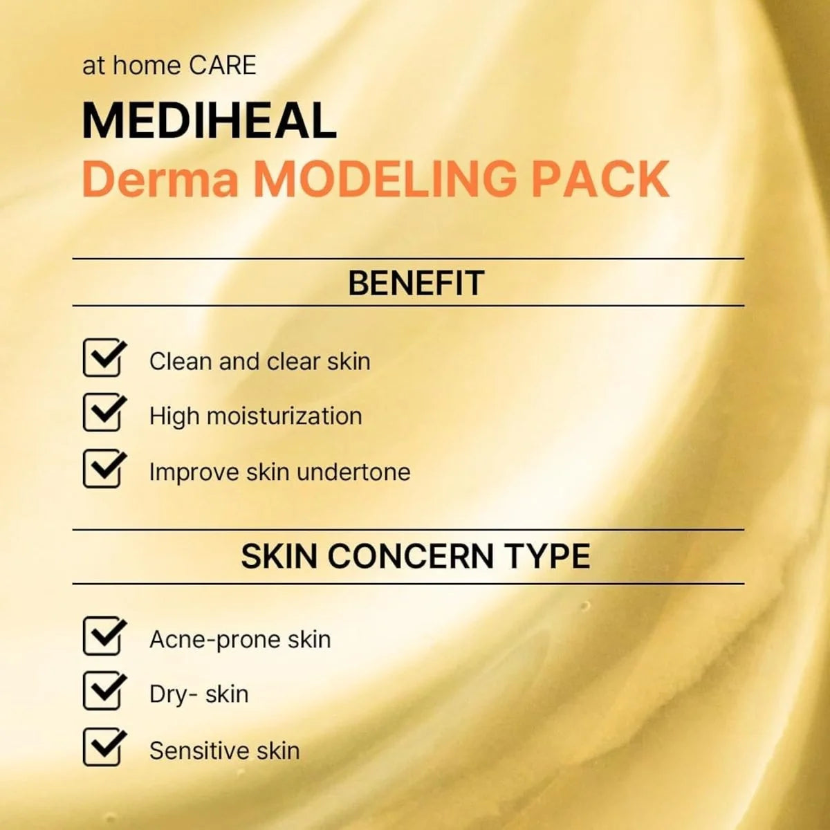 MEDIHEAL Derma Modeling Pack Vitamin Brightening (28g)