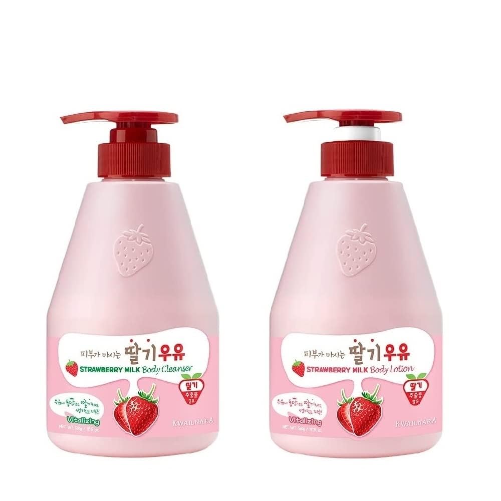 KWAILNARA Fruit Milk Body Soap or Lotion (560g)