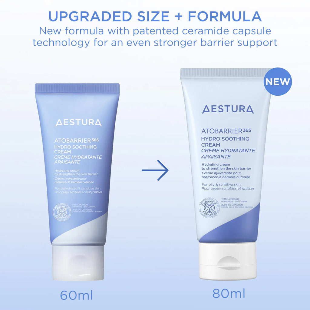 Aestura Atobarrier 365 Hydro Soothing Water Cream (80ml)
