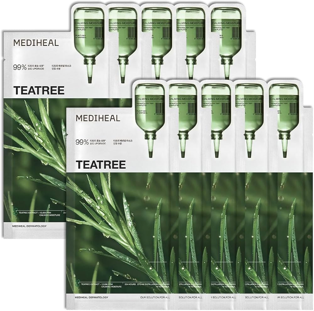 MEDIHEAL Teatree Essential Mask Calming Moisture