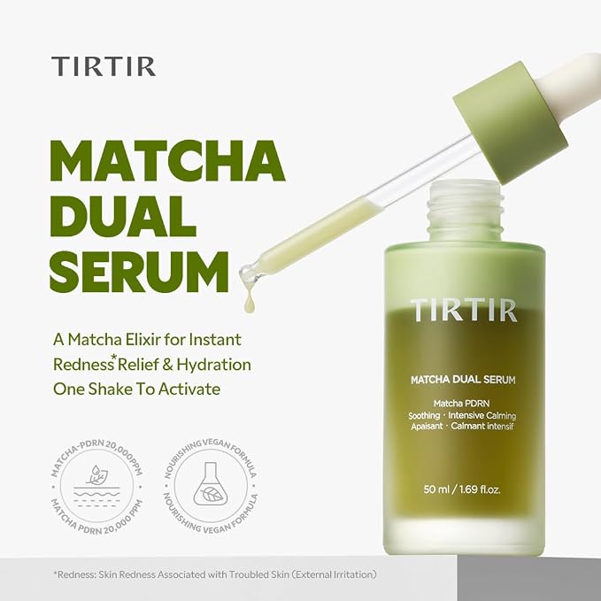TIRTIR Matcha Dual Serum (50ml)