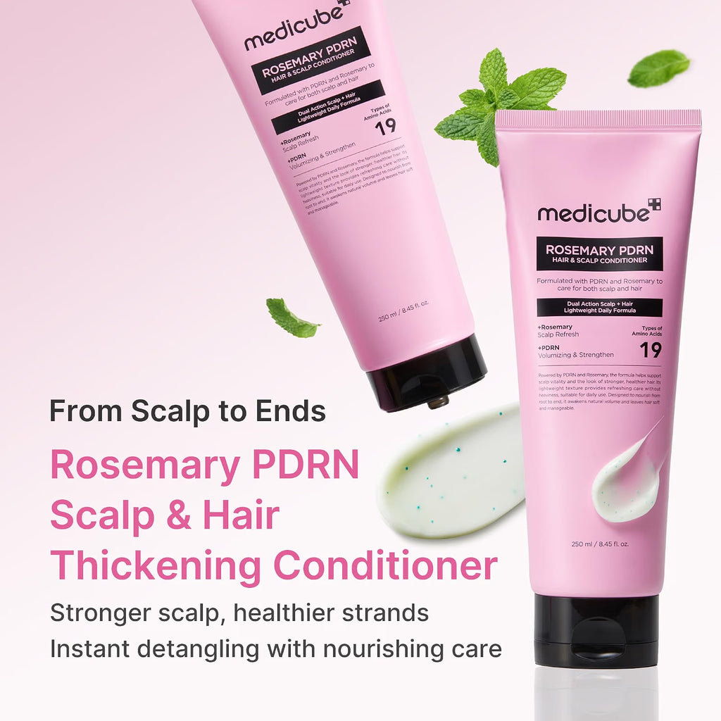 MEDICUBE Roseymary PDRN Hair & Scalp Conditioner (250ml)