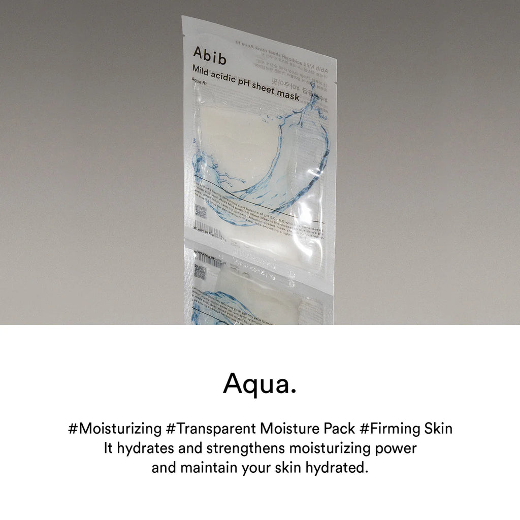 Abib Mild Acidic pH Sheet Mask Aqua Fit