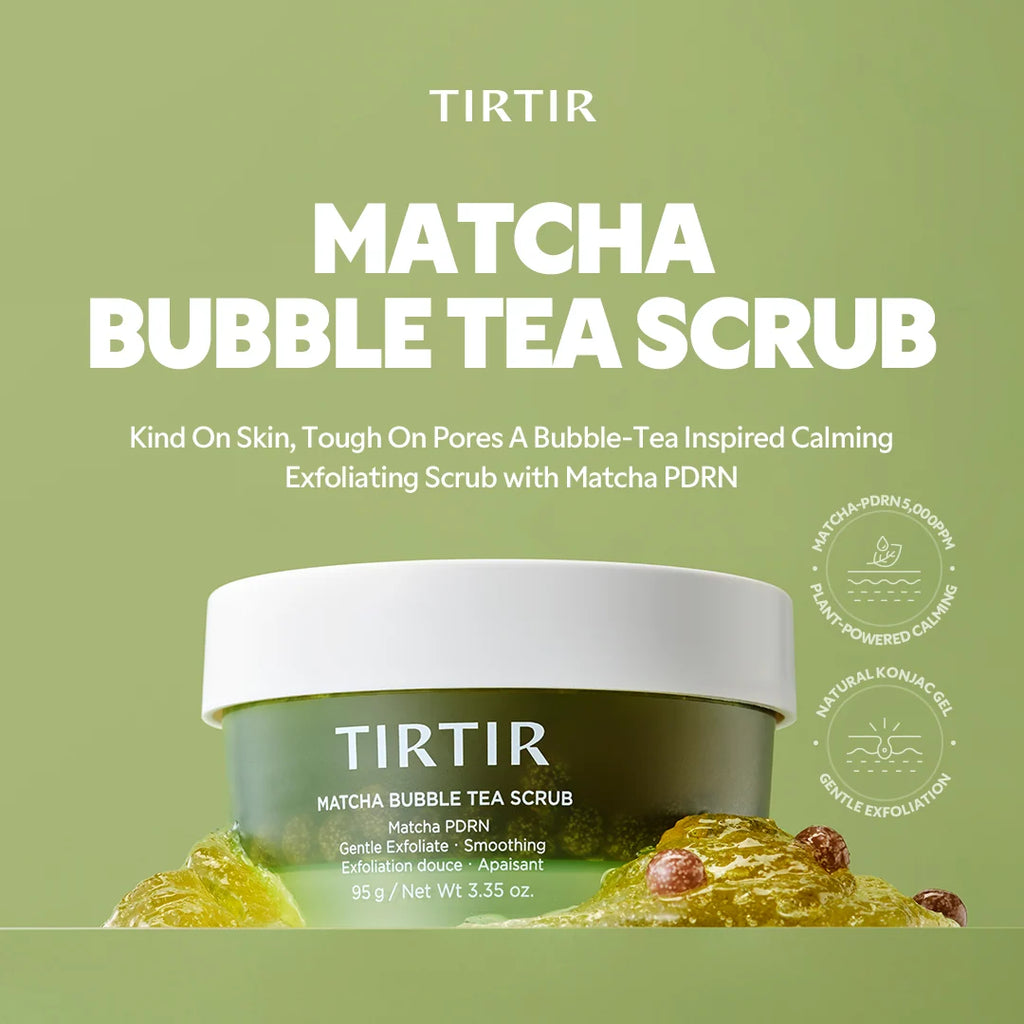 TIRTIR Matcha Bubble Tea Scrub (95g)