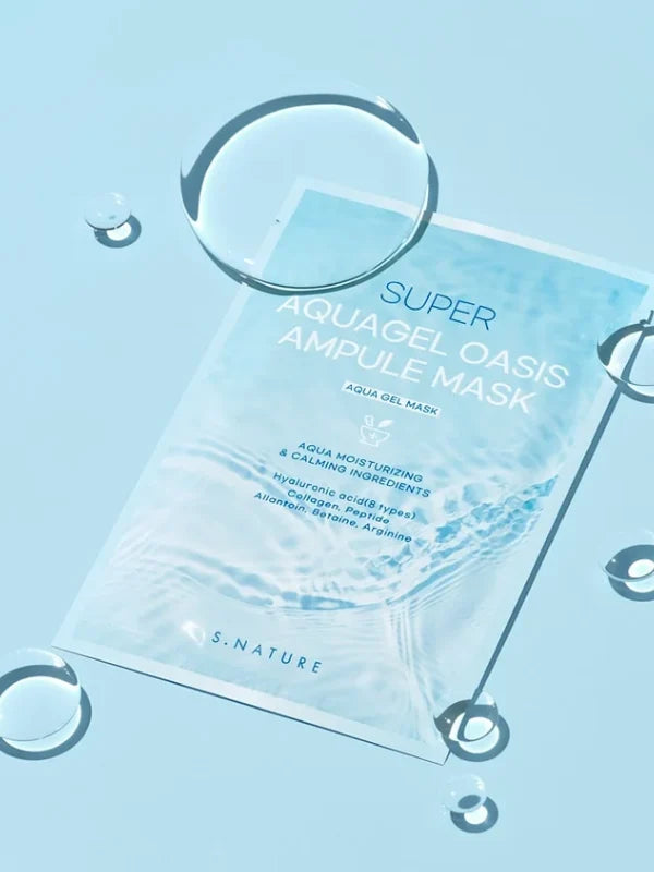 S.Nature Super Aquagel Oasis Ampule Mask (5PCS)