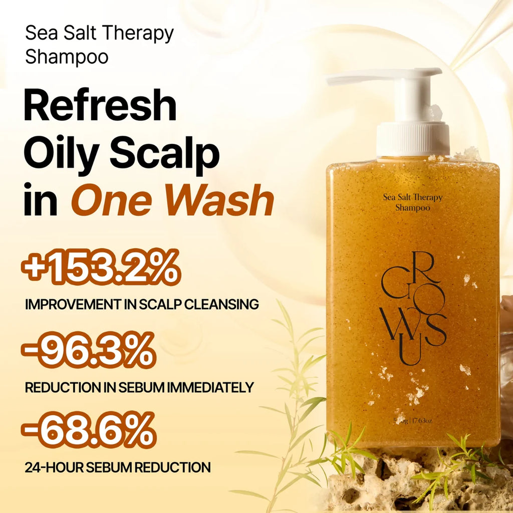 GROWUS Sea Salt Therapy Shampoo (500ml)
