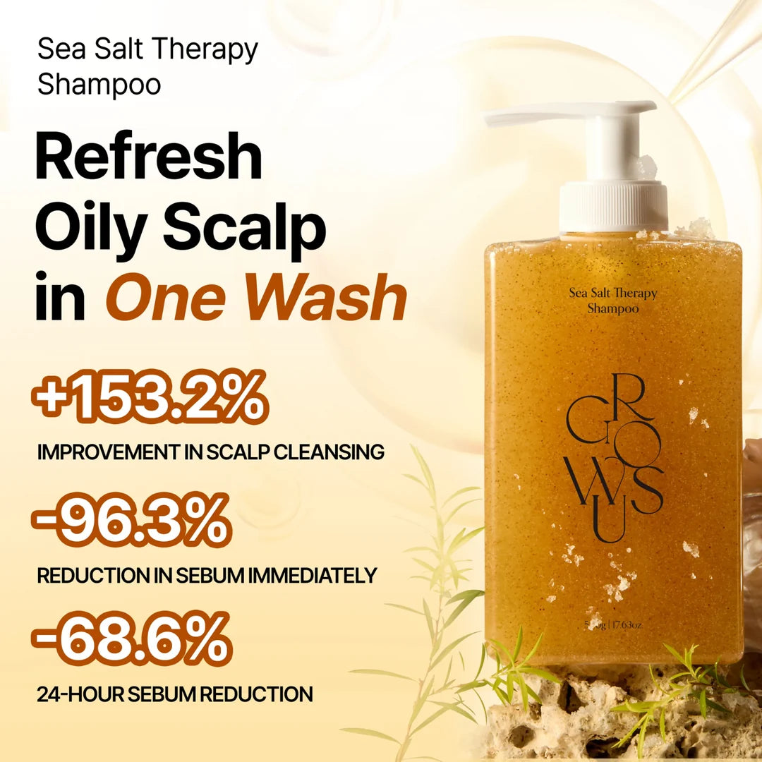 GROWUS Sea Salt Therapy Shampoo (500ml)