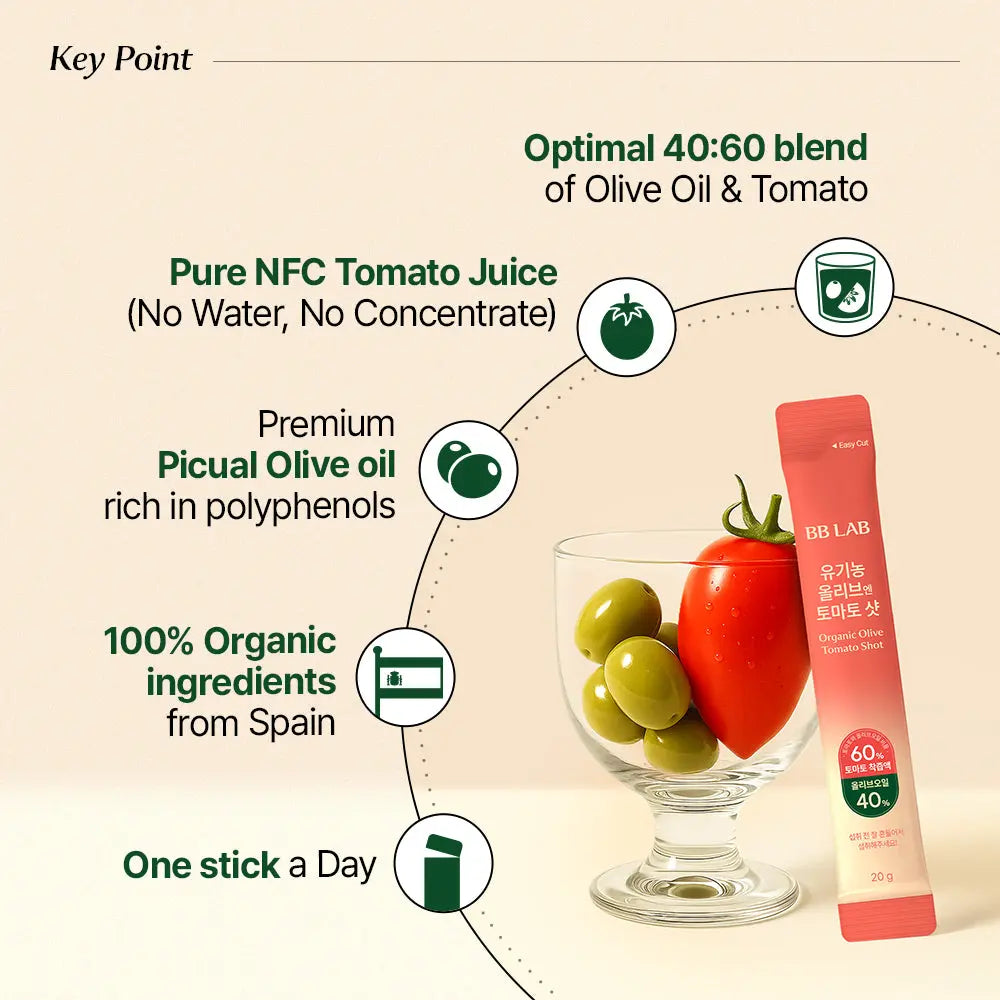 BB LAB Organic Olive & Tomato Shot (10pcs)