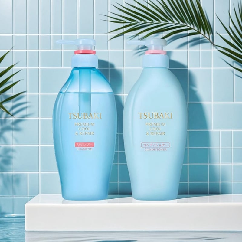 SHISEIDO Tsubaki Premium Cool & Repair Hair Set
