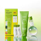 Beplain Mung Bean pH-Balanced Cleansing Foam&Oil Set (80ml+10ml)