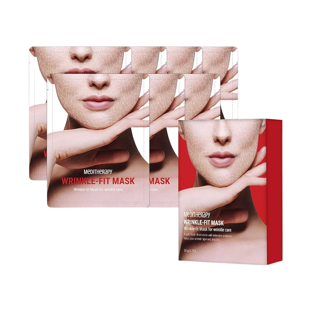 MEDITHERAPY Wrinkle-Fit Mask (7 PCs)
