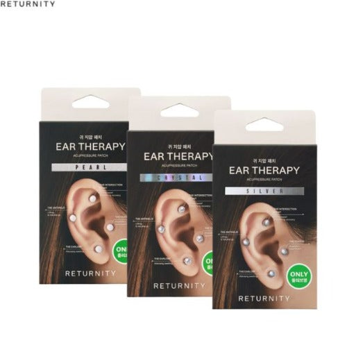 Returnity Ear Therapy Acupressure Patch Silver — Korean beauty product, available at SEYUNE