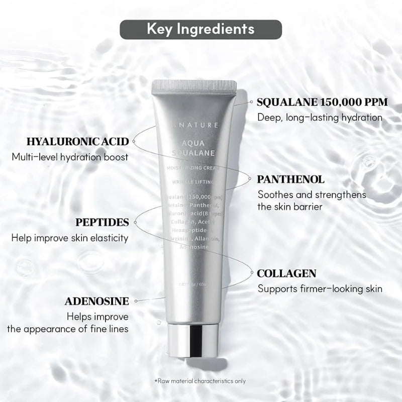 S.Nature Aqua Squalane Moisturizing Cream Set (60ml+30ml)