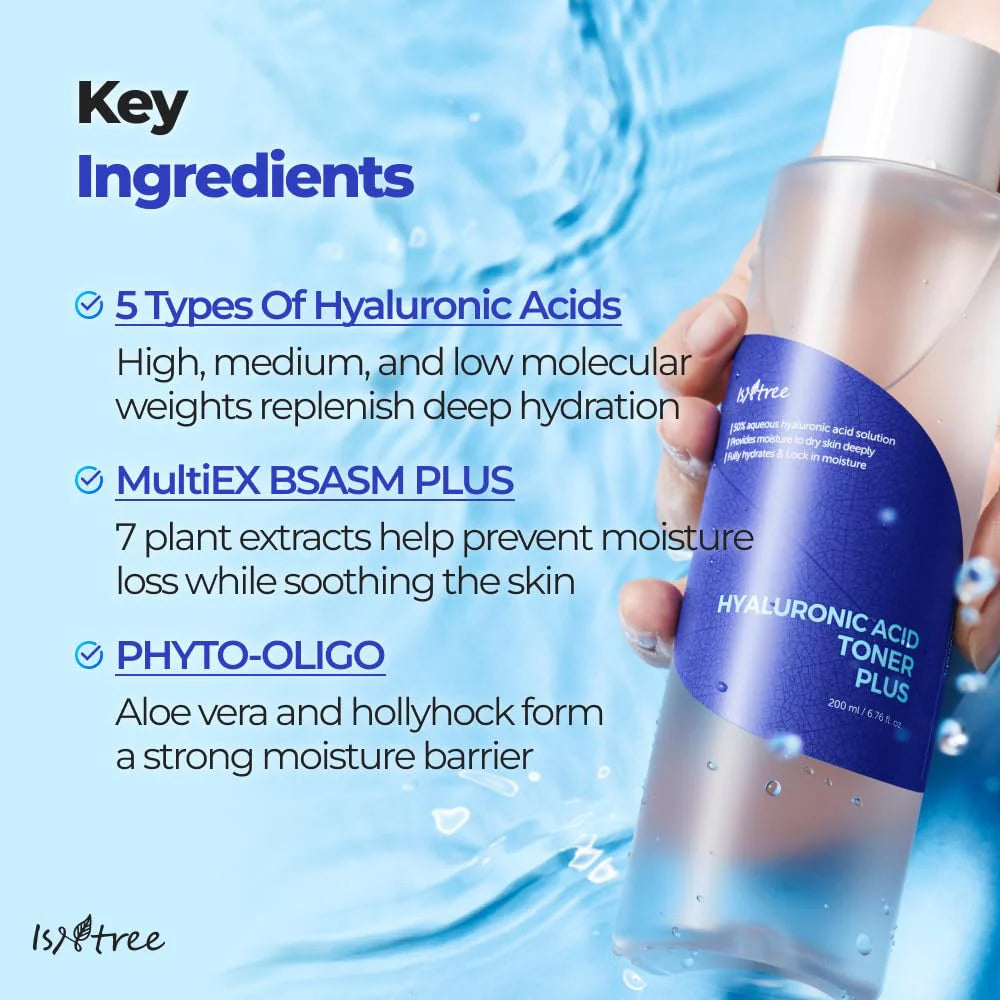 ISNTREE Hyaluronic Acid Toner (200ml)