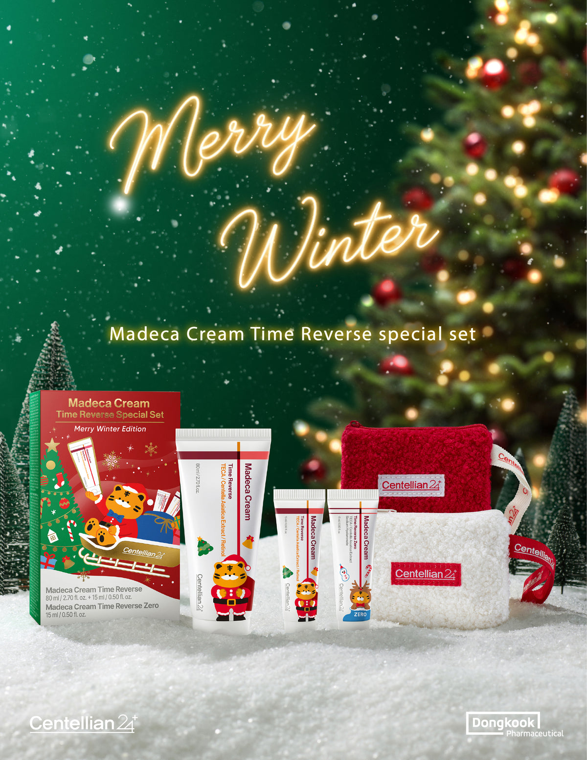 [Merry Winter] CENTELLIAN24 Madeca Cream Time Reverse Special Set