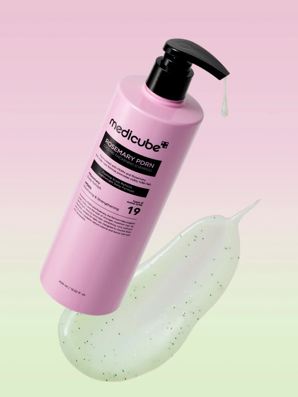 medicube Rosemary PDRN Cooling Thickening Shampoo (400ml)