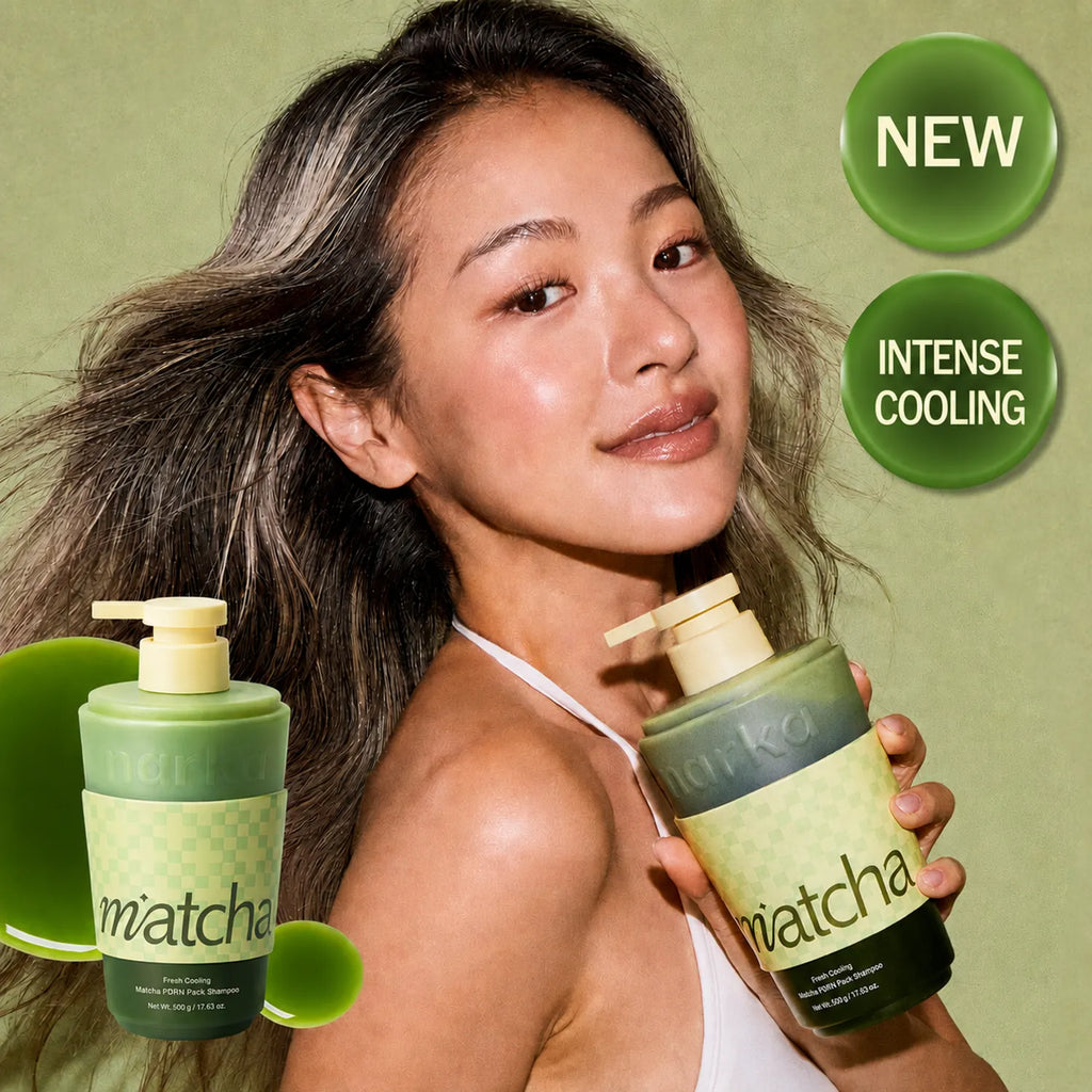 NARKA Fresh Cooling Matcha-PDRN Pack Shampoo (500ml)