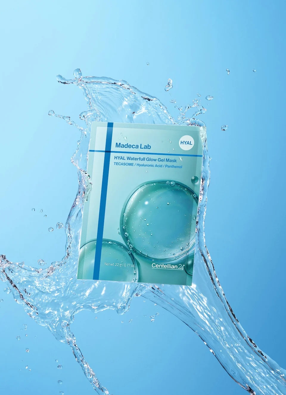 CENTELLIAN24 Madeca Lab Hyal Waterfull Glow Gel Mask (5 PCS)