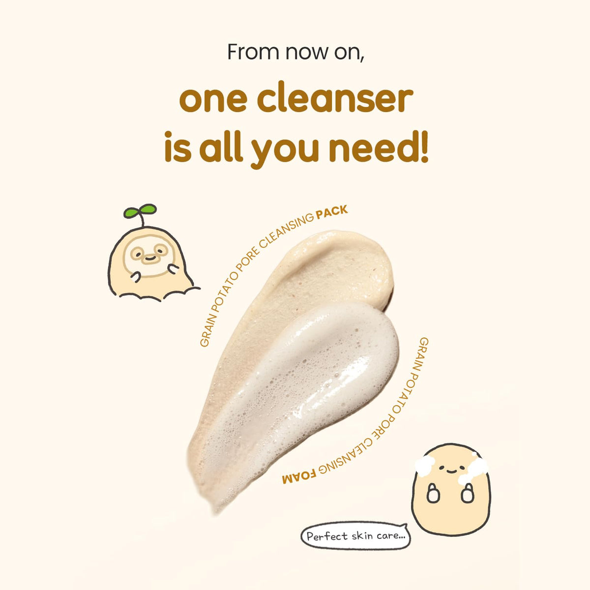 ILSO Grain Potato Pore Cleansing Pack Foam (150ml)