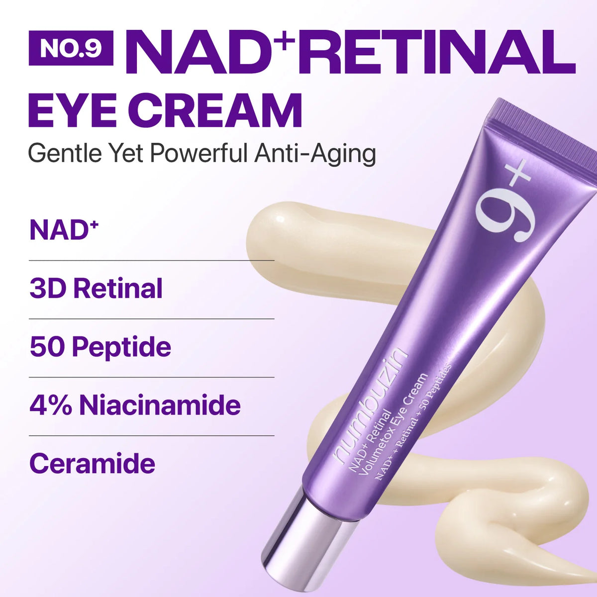 NUMBUZIN No 9 NAD Retinal Volumetox Eye Cream Duo Set