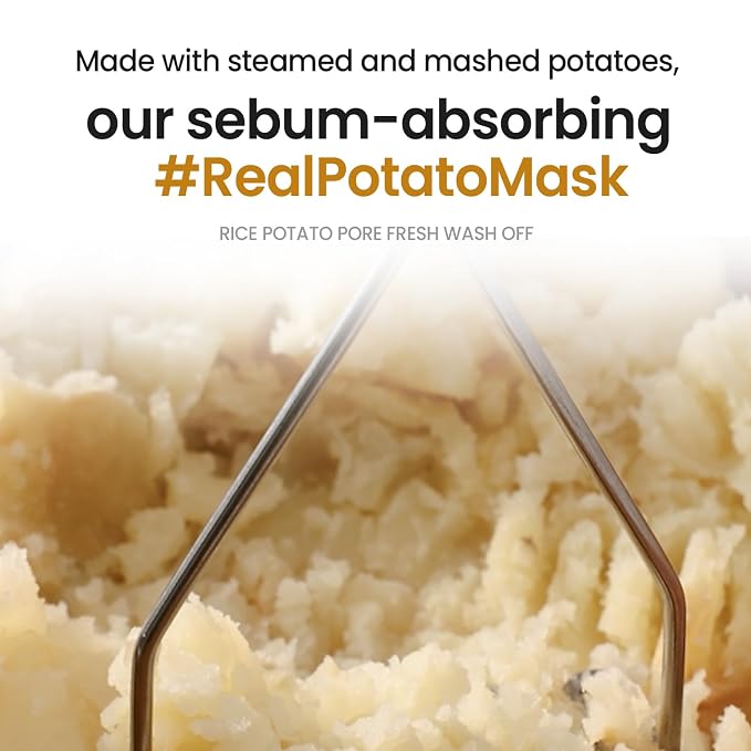ILSO Rice Potato Pore Fresh Wash Off Mask (150g)