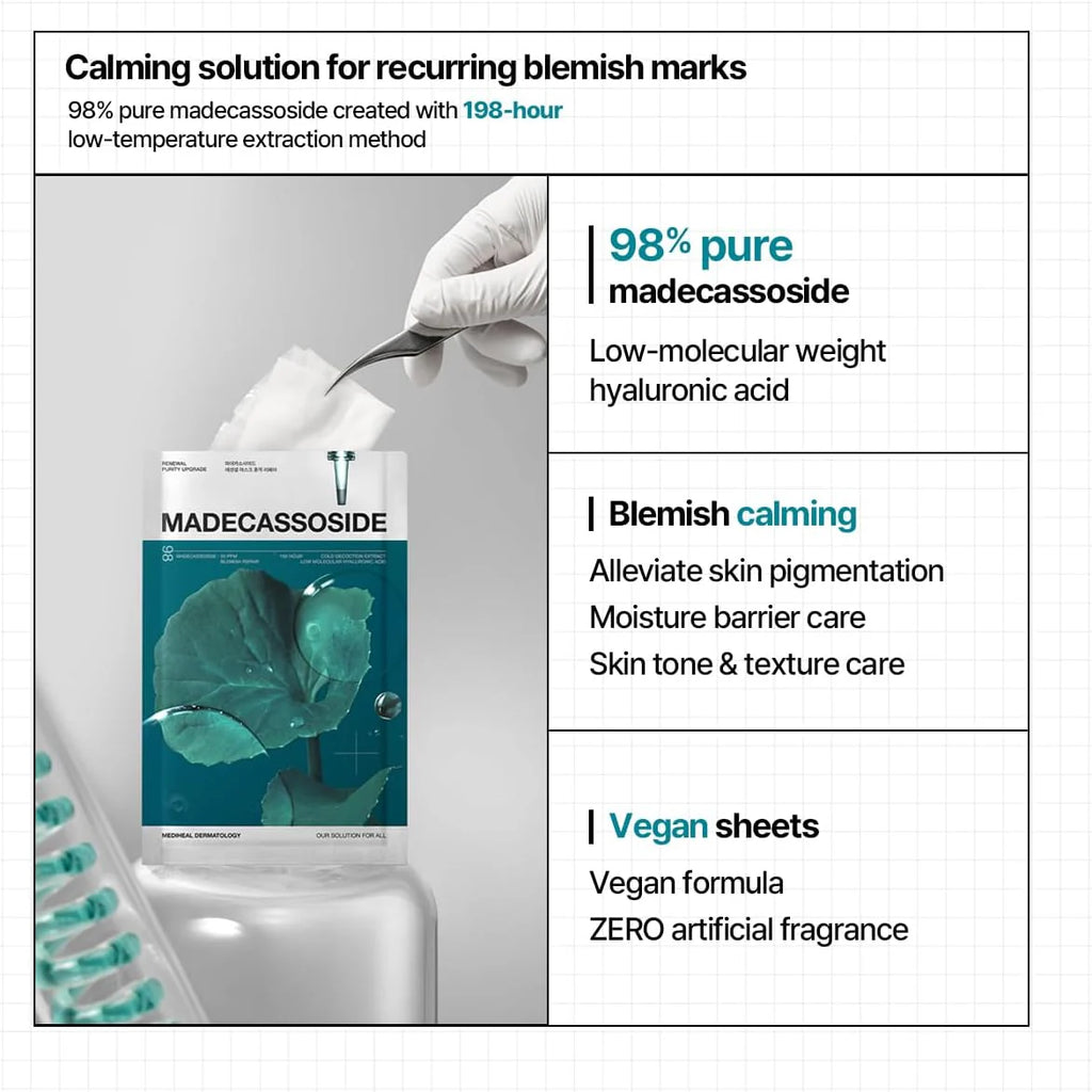 MEDIHEAL Madecassoside Essential Mask - Blemish Repair