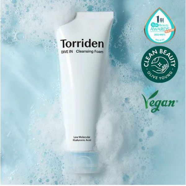 TORRIDEN Dive-In Low Molecular Hyaluronic Acid Cleansing Foam (150ml)