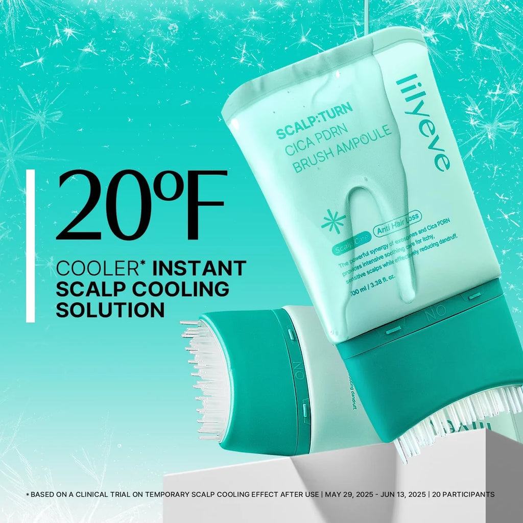Lilyeve Scalp:Turn Cica PDRN Brush Ampoule (100ml)