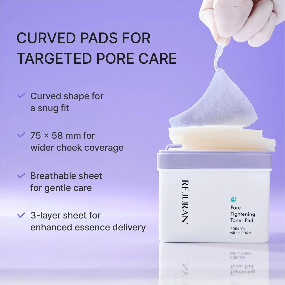 REJURAN Derma Healer Pore Tightening Toner Pad (60P)
