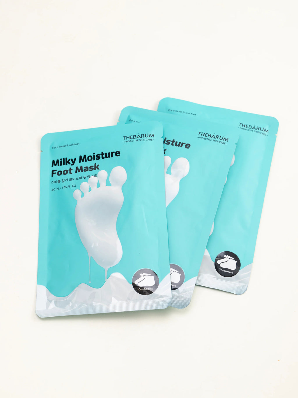 THEBARUM Milky Moisture Foot Mask (1 pair)